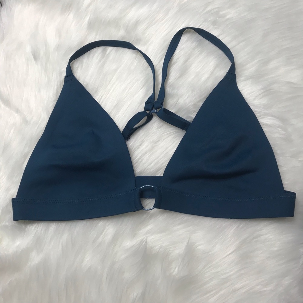 Free People Intimately OH Scuba Bralette Turquoise